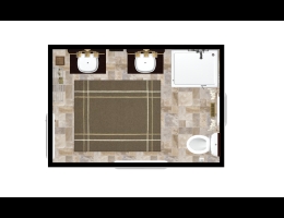 2D view, background off


3D Bathroom Design