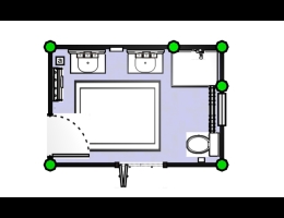 Blue Print view, background off, high-quality mode off (for low end graphics cards and to increase performance)