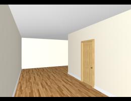 3D view of room