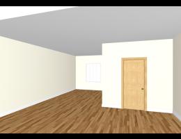 3D view of room