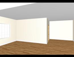 3D view of room