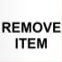 Remove item